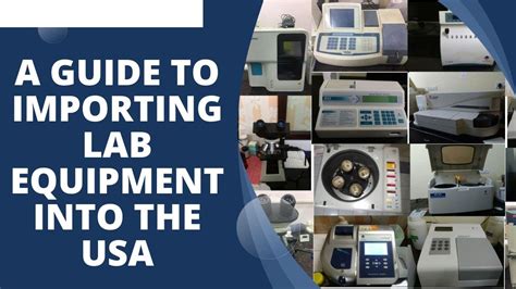 how to import laboratory equipment